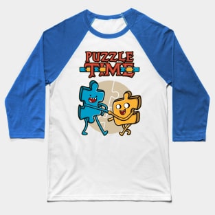 Puzzle Time v2 Baseball T-Shirt